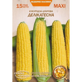 ТМ "Семена Украины" Насіння Семена Украины кукурудза цукрова Делікатесна 15г (4823099803644)