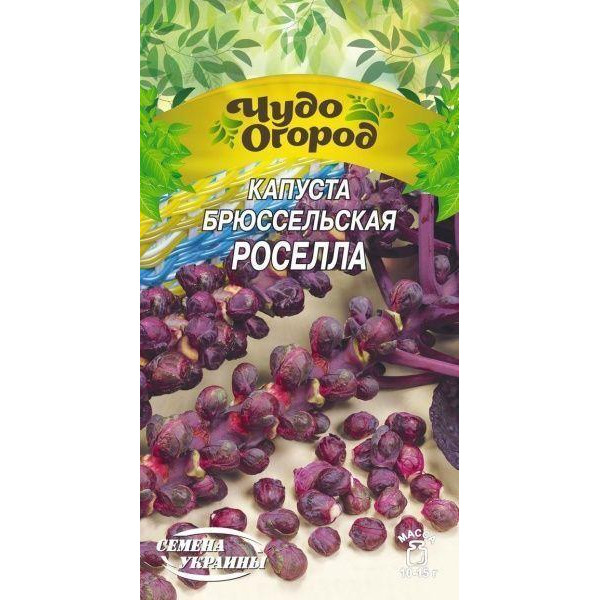 ТМ "Семена Украины" Насіння  капуста брюссельська Роселла 662400 0,5г - зображення 1