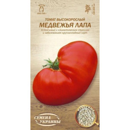 ТМ "Семена Украины" Насіння  томат високорослий Ведмежа лапа 0,1г