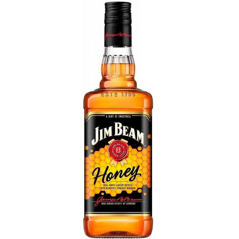Jim Beam Віскі-лікер  Honey, 0.7л 32.5% (DDSBS1B089) - зображення 1