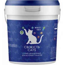 WestVet Сухий дезодорант для котячих туалетів  Свіжість Cats 5 кг (2700000018883)