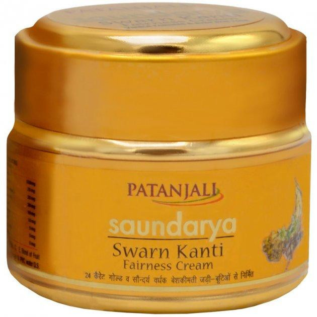 Patanjali Ayurved Крем проти зморшок  Saundarya Swarn Kanti 50 г (8904109400520) - зображення 1