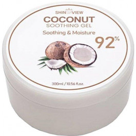 Shinsiaview Зволожуючий гель для шкіри з кокосом  Coconut Soothing Gel 92% 300 мл (8809674180207)