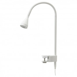 IKEA NAVLINGE LED на струбцині, білий (404.048.91)