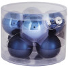 Actuel Набір скляних куль Actuel, сині, 6 см, 8 шт. (3665257117085) - зображення 1