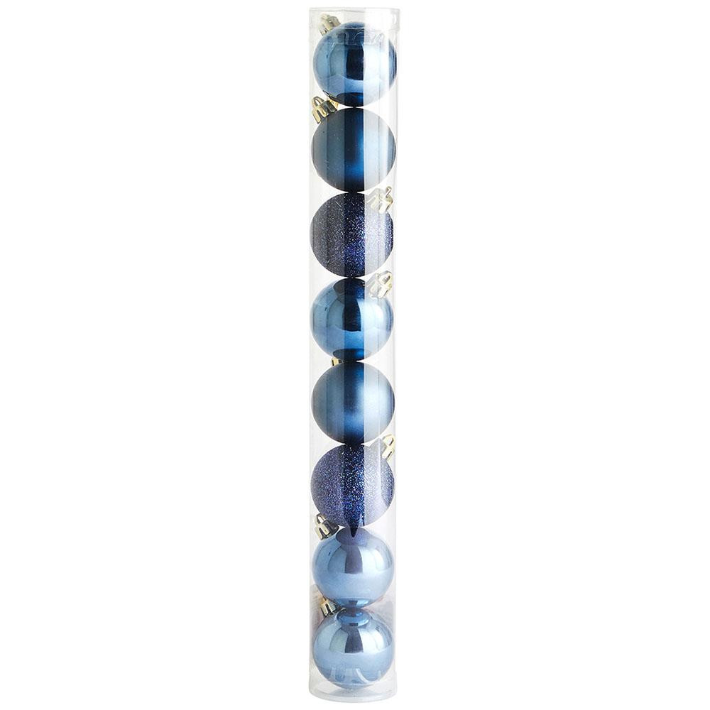 Actuel Набір пластикових куль Actuel, сині, 5 см, 8 шт. (3665257120306) - зображення 1