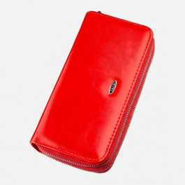 Kivi Жіночий гаманець з гладкої екошкіри  19055 Яскраво-червоний
