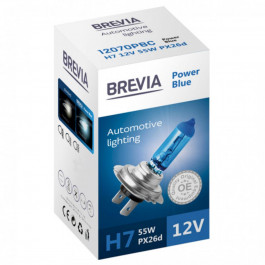 Brevia H7 Power Blue CP 12В 55W (12070PBC)