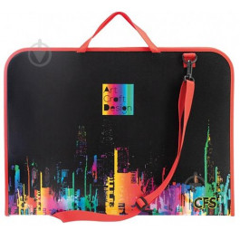 Cool For School Портфель школяра Colourful на липучці А3 CF30003-01