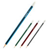Axent Набор карандашей графитных  НВ с ластиком 4 цвета корпуса тубус 100 шт (9002/100-A) - зображення 2