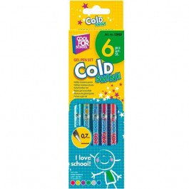 Cool For School Набір ручок гелевих  Cold Shine 6 шт чорнила металік (12) (40) №CF11919