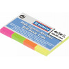 DONAU Закладки паперові з клейкою смужкою, 4 кольори. х50л., 20х50мм, неон, асорті (7576001PL) - зображення 2