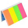 DONAU Закладки паперові з клейкою смужкою, 4 кольори. х50л., 20х50мм, неон, асорті (7576001PL) - зображення 5