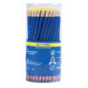 BuroMax Карандаш графитовый , HB, ластик, пластик, синий (BM.8514) - зображення 1