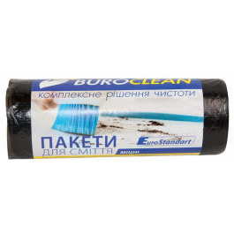 Buroclean Пакети для сміття  EuroStandart Міцні 60 л 40 шт Чорні (10200036)