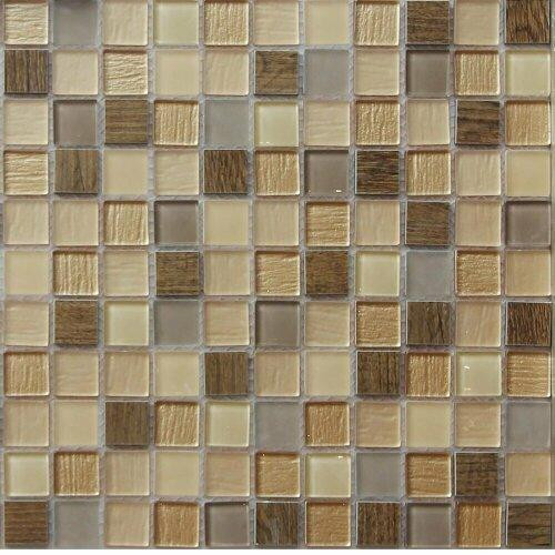 Mozaico de Lux S-MOS S-MOS HS4162-011A-4 LIGHT WOOD 300х300х4 - зображення 1