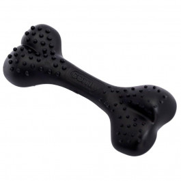 Comfy Іграшка для собак  Кістка з виступами 12,5 см (гума, колір: чорний) (121462)