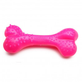 Comfy Mint Dental Bone - игрушка Комфи «Косточка с ароматом мяты» для собак 12,5 см розовая(113384)