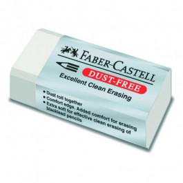 Faber-Castell ластик Гумка  Dust-Free вініловий білий, 187130