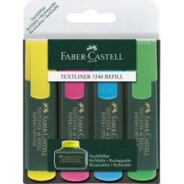 Faber-Castell маркер текстовий Маркер , набір 4 штуки,  154804