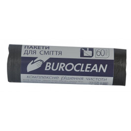   Buroclean Пакеты для мусора 60л 40 шт.черные 10200035