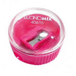 ECONOMIX Точилка пластиковая с контейнером E40615
