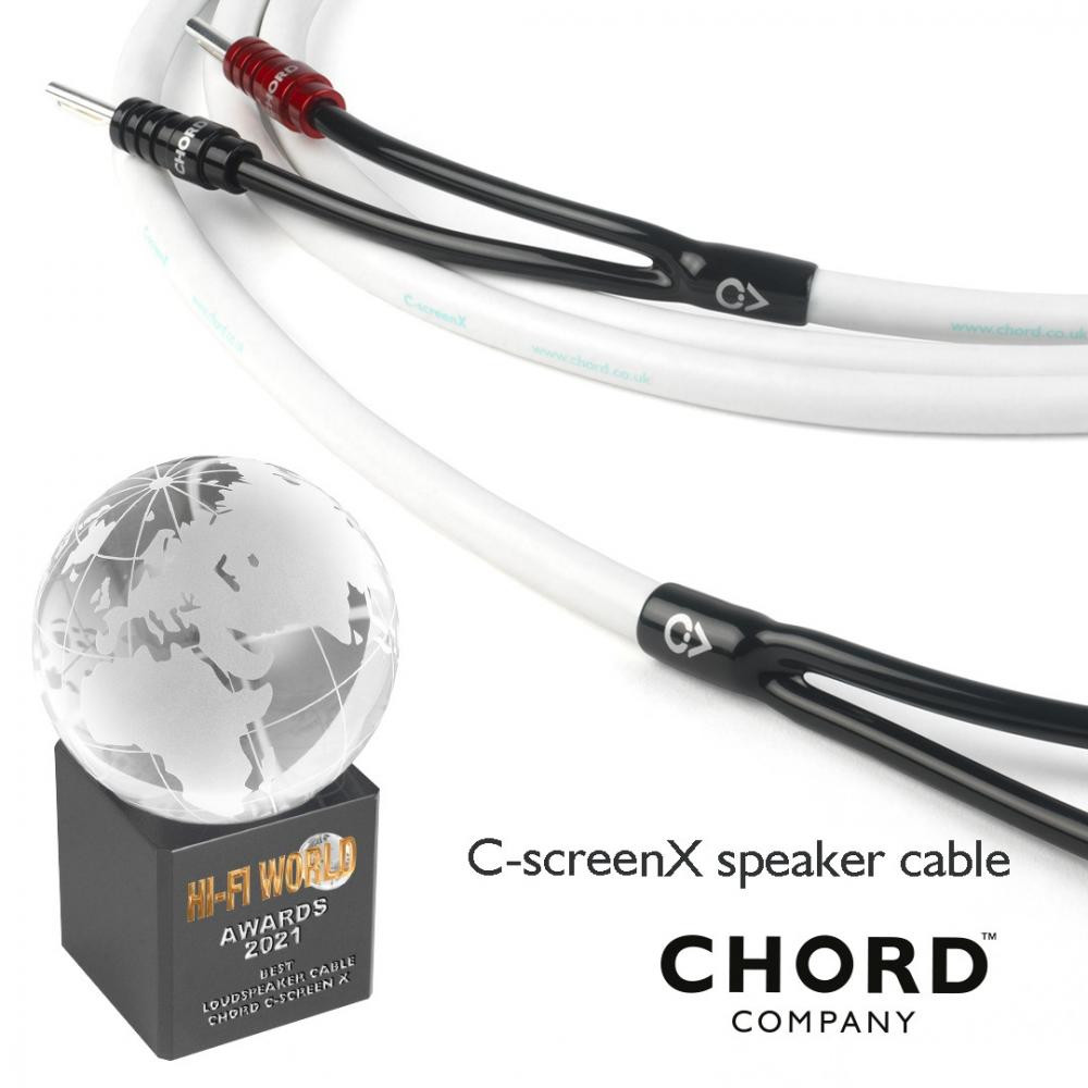 Chord ClearwayX Speaker Cable 2.5m terminated pair - зображення 1