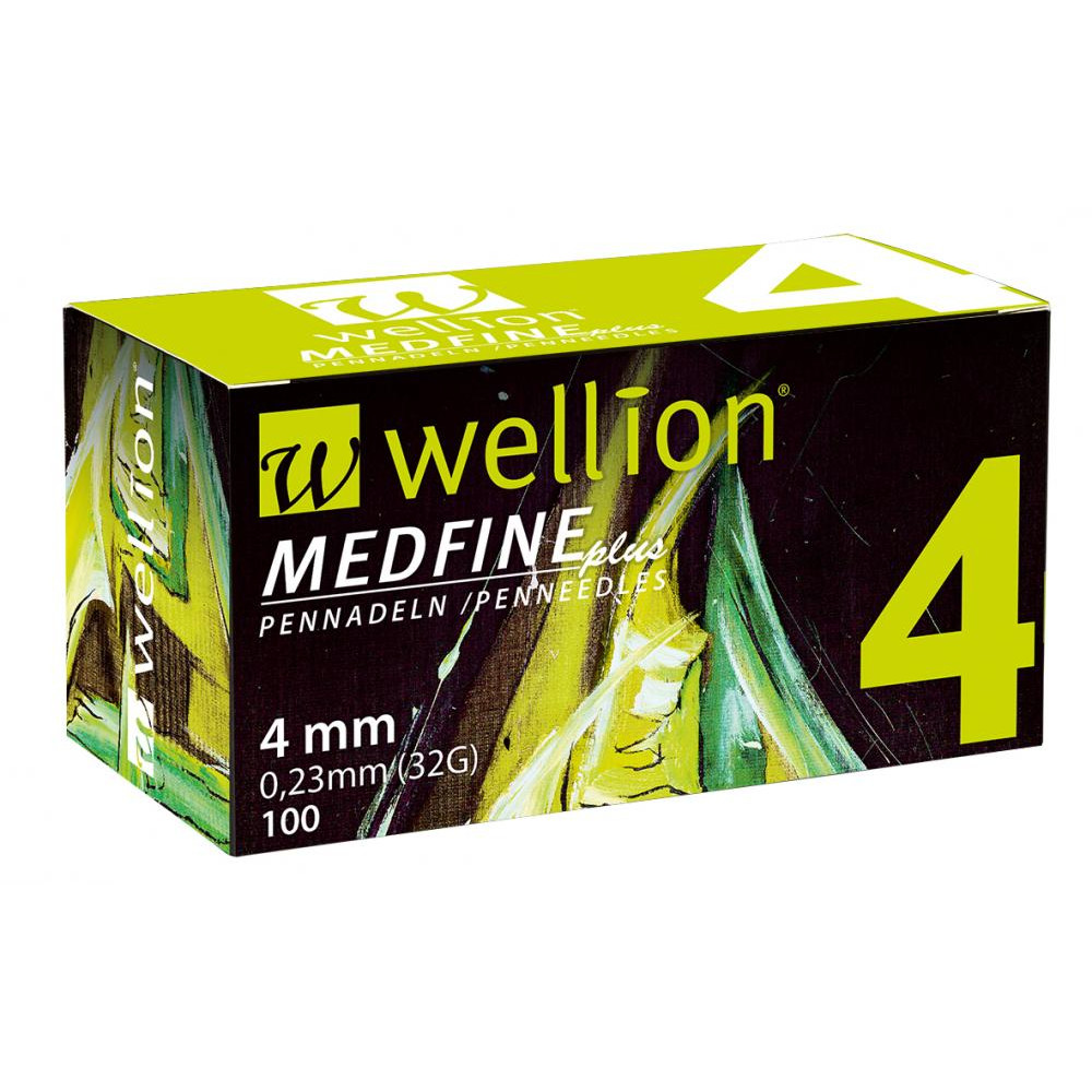 Wellion MEDFINE plus 4mm pen needles - зображення 1