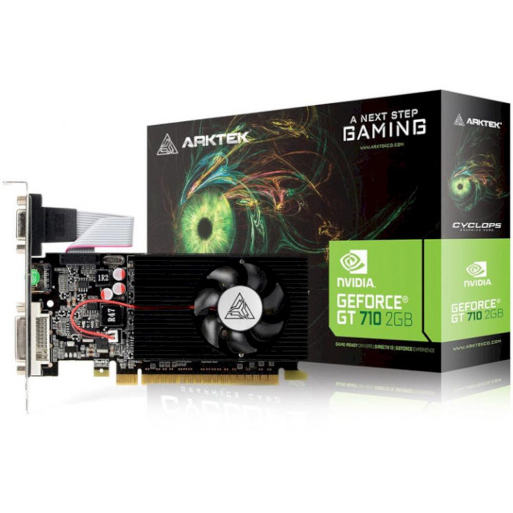 ARKTEK GeForce GT 710 2GB Low Profile (AKN710D3S2GL1) - зображення 1