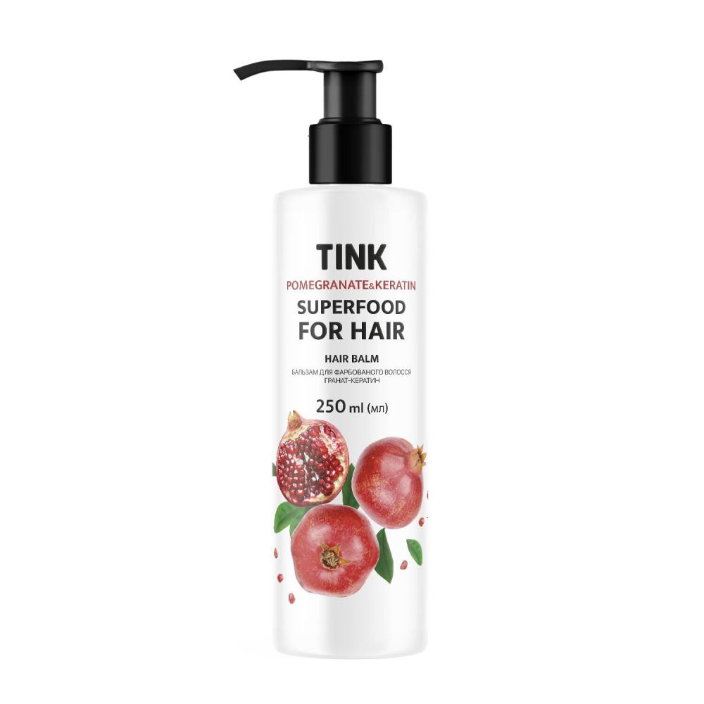 Tink Бальзам для фарбованого волосся Гранат-Кератин  250 мл (4823109401396) - зображення 1
