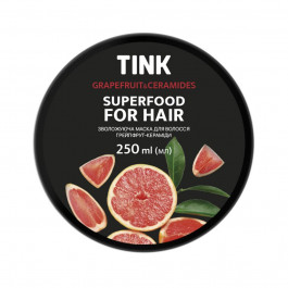 Tink Маска для волос Superfood for hair увлажняющая Грейпфрут и керамиды 250 мл