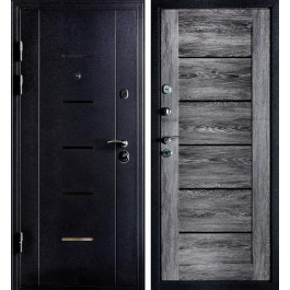 Двері БЦ Верховина (Шале) чорний муар 2050x960 мм праві