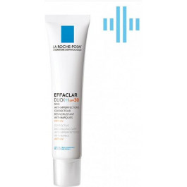 La Roche-Posay Коригуючий засіб проти недоліків і слідів постакне  Effaclar Duo SPF30, для жирної проблемної шкіри,