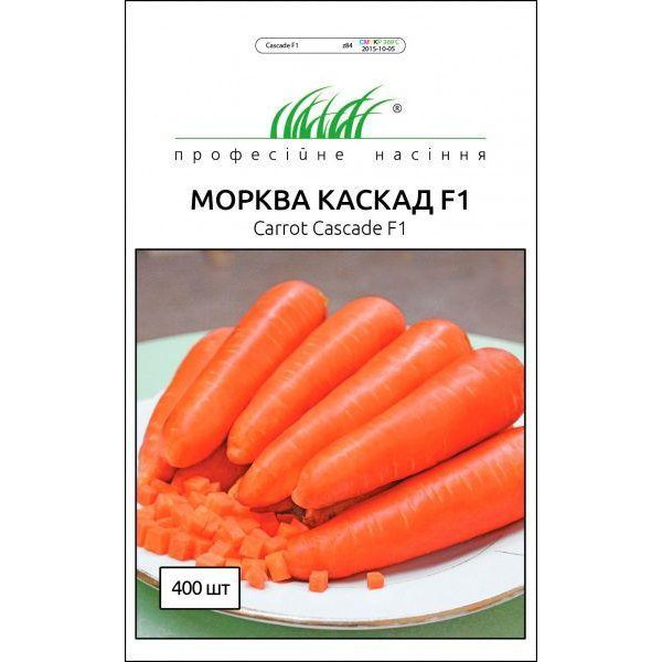 Професійне насіння Семена Професійне насіння морковь Каскад F1 400 шт. - зображення 1