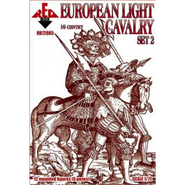 Red Box Европейская легкая кавалерия, 16-го века, набор 2 (RB72085)