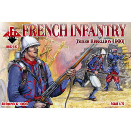   Red Box French infantry, Boxer Rebellion 1900 (RB72027)