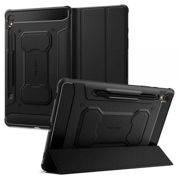 Spigen Rugged Armor Pro Samsung Galaxy Tab S9 11.0 X710/X716B Black (ACS06540) - зображення 1