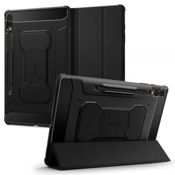 Spigen Rugged Armor Pro Samsung Galaxy Tab S9 Plus 12.4 X810/X816B Black (ACS06539) - зображення 1