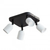 TK Lighting Світильник-спот  TOP Black/White 4 6269 - зображення 1