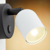 TK Lighting Світильник-спот  TOP Black/White 6271 - зображення 4