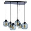 TK Lighting Подвесной светильник  2833 Cubus graphite - зображення 1