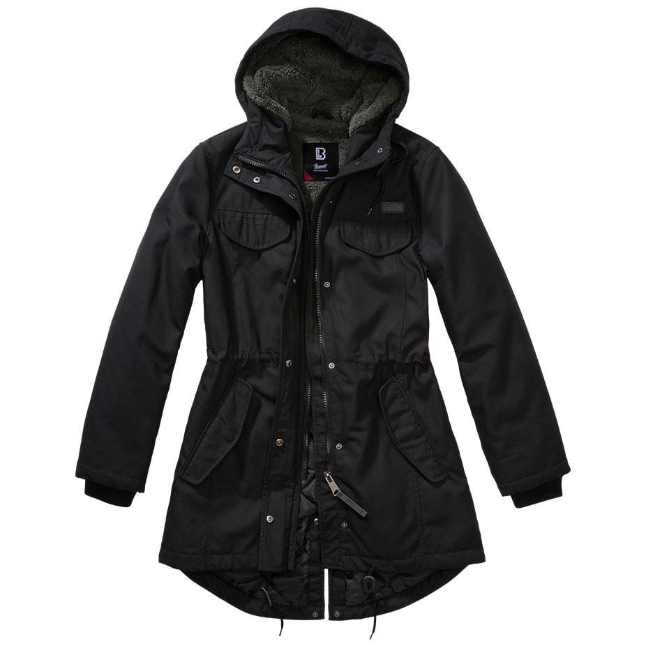 Brandit Жіноча парка  Marsh Lake Parka Black S - зображення 1