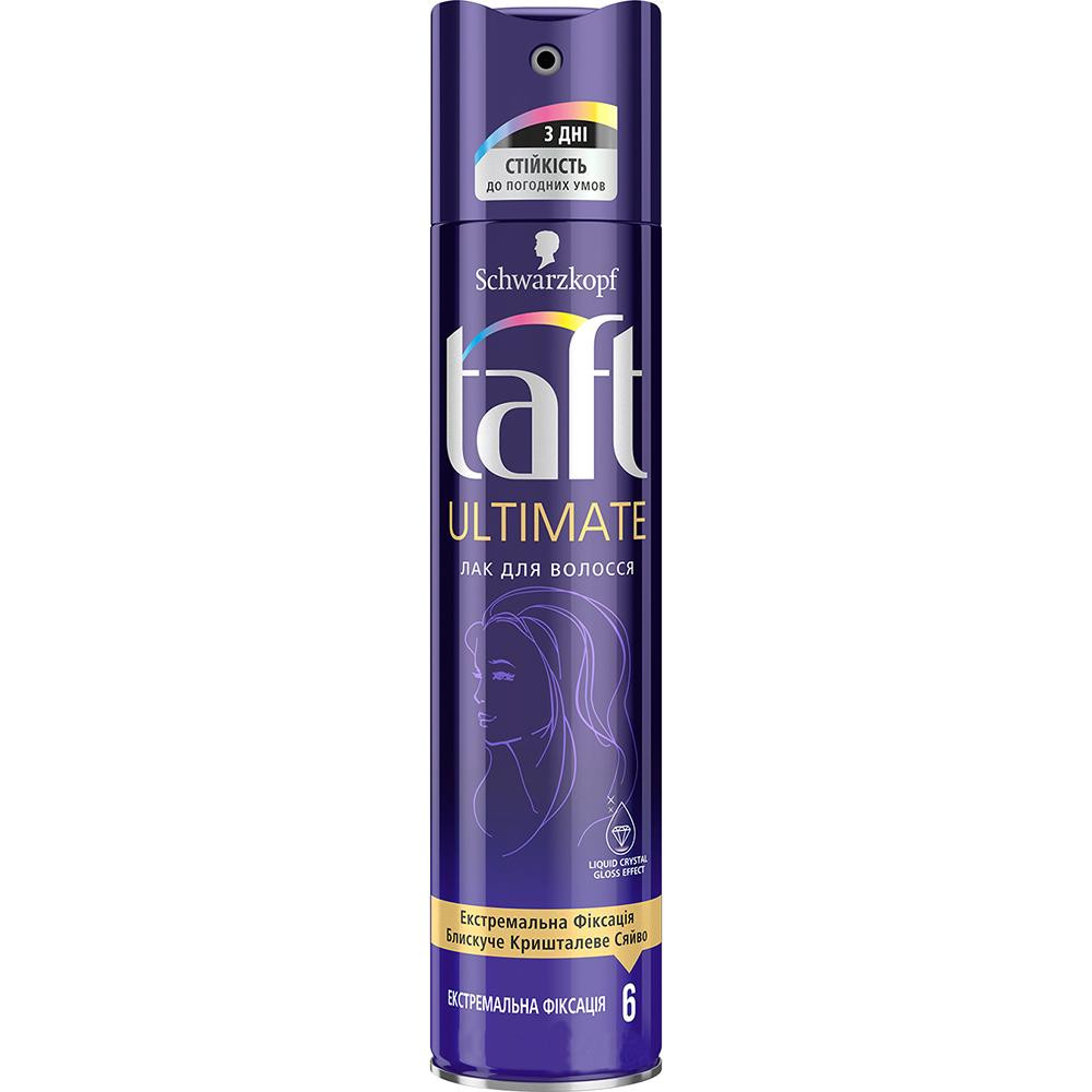 Taft Лак для укладки  Ultimate (фиксация 6) 250 мл (4015001003109) - зображення 1
