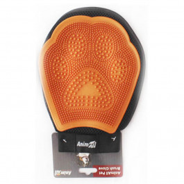 AnimAll Groom Перчатка Для Вычесывания Шерсти, Оранжевая (67012)
