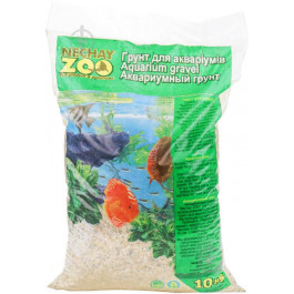 Nechay Zoo Грунт для аквариума  10 кг. белый маленький (2 - 5 мм)
