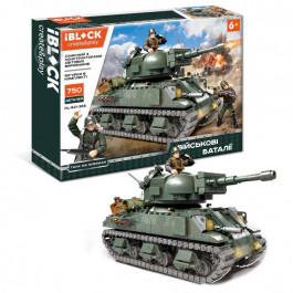 Iblock Танк М4 Sherman 750 деталей (PL-921-355)
