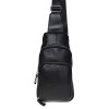 Borsa Leather Мужская сумка-слинг  черная (K15058-black) - зображення 2