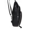 Borsa Leather Мужская сумка-слинг  черная (K15058-black) - зображення 5