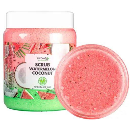 Top Beauty Скраб для тіла та обличчя  Scrub Watermelon Coconut Кавун-кокос 250 мл (4820169180131) - зображення 1