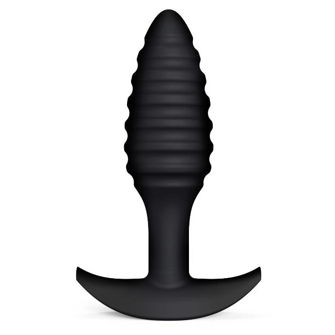 Marc Dorcel Анальна пробка  Spiral Plug, чорна (3700436073186) - зображення 1